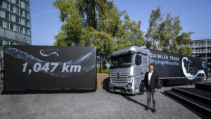 Dr. Andreas Gorbach, Mitglied des Vorstandes der Daimler Truck Holding AG, verantwortlich für Truck Technology. 