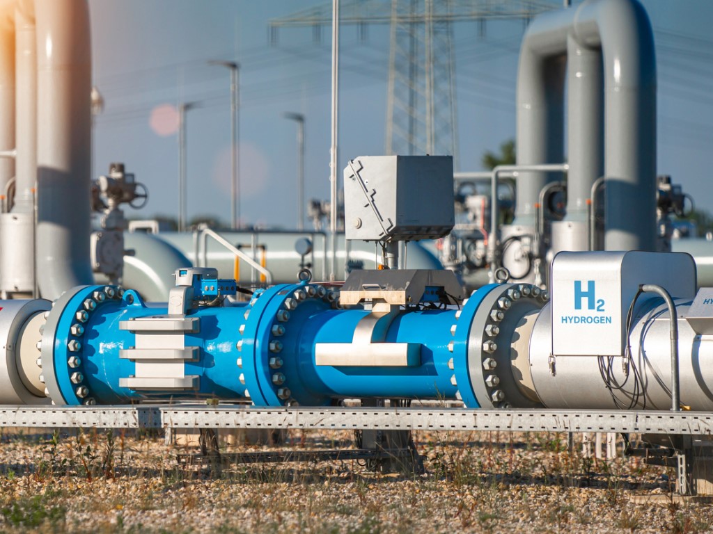 Erdgas-Pipeline mit EHS zu Wasserstoff