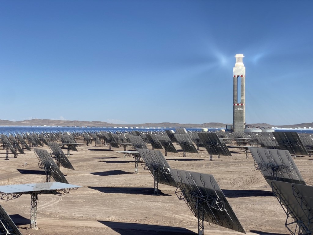 Fraunhofer Chile Solarthermie-Anlage
